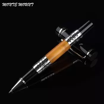 Шариковая ручка, металлическая, Офисная роликовая ручка