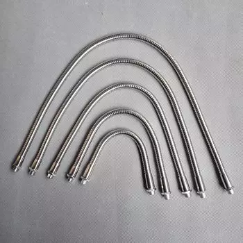 JIAKMJ Гибкий металлический шланг для ламп 2 шт.