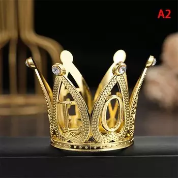 Металлическая корона для торта YOWEI