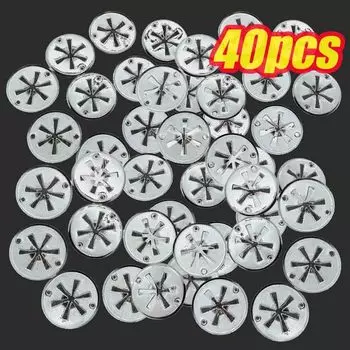 Металлическая круглая зажимная пластина для автомобильного сиденья, крышка шайбы, монтажные зажимы, теплозащитный экран, изоляционная прокладка, фиксирующая пряжка для Audi Ford VW