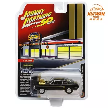Металлическая Модель автомобиля Ford Mustang 1:64, 1968, ограниченная версия, литье под давлением