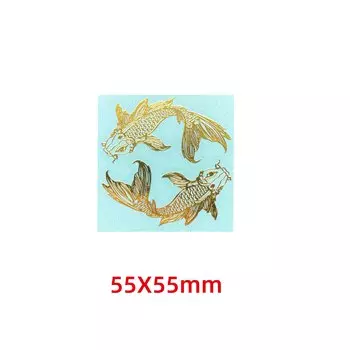 Металлическая наклейка ZHUOYAN