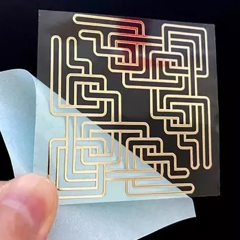 Металлическая наклейка ZHUOYAN