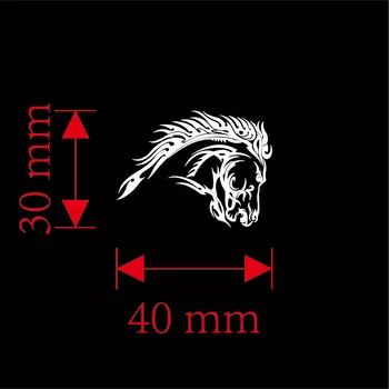 Металлическая переводная наклейка ZHOUYAN лев/тигр/дракон