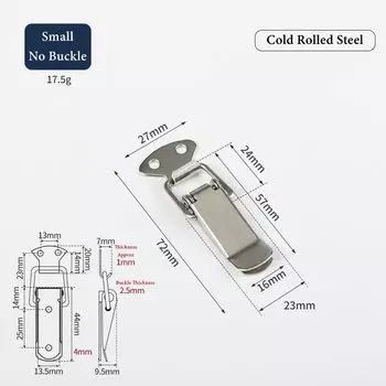 Металлическая пряжка RAUVIND для деревянных коробок
