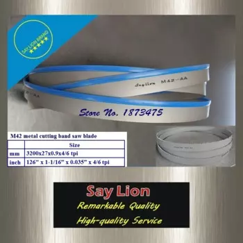 Металлическая режущая ленточная пила 27x0, 9x3200x 4/6T HSS M42 Биметаллическая Ленточная Пила