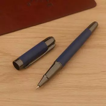 Металлическая шариковая ручка Chouxiongluwei синяя 0,5 мм