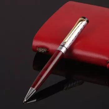 Металлическая шариковая ручка devoservice с гравировкой