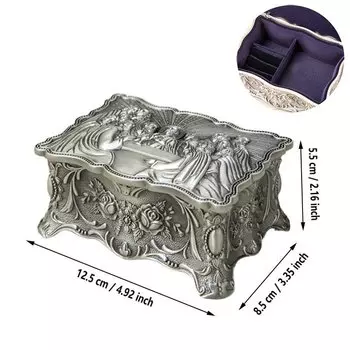 Металлическая шкатулка для украшений "Тайная вечеря"