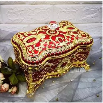 Металлическая шкатулка для украшений theuphela Z149