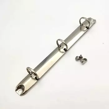 Металлическая спиральная папка OLOEY S0471 серебристого цвета 210 см 3 кольца