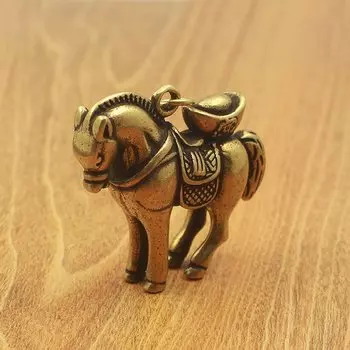 Металлическая статуэтка лошади DUTRIEUX