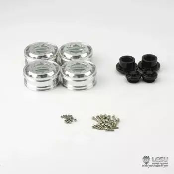 Металлическая ступица заднего колеса LESU 1/14 для Tamiyay Man, радиоуправляемый тягач, аксессуары, игрушки для взрослых Th16384-Smt3