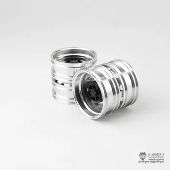 Металлическая ступица заднего колеса LESU для 1/14 RC TAMIYA Benz MAN Scania, тягач с дистанционным управлением, самосвал, электромобили для взрослых