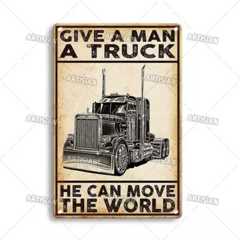 Металлическая табличка ARTISIAN Driving