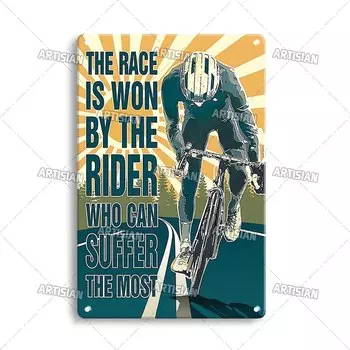 Металлическая табличка ARTISIAN Велосипед