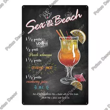 Металлическая табличка Putuo Decor