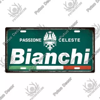 Металлическая табличка Putuo Decor винтажная