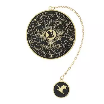 Металлическая закладка MINISO Fourth Wing Dragon Knight