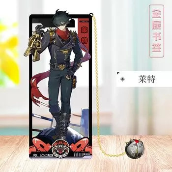 Металлическая закладка Zenless Zone Zero Astra Yao Anby Trigger Evelyn