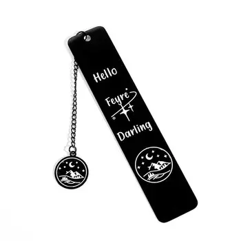 Металлическая закладка MINISO Mountain and Moon