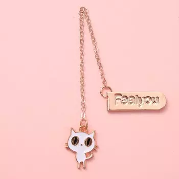 Металлическая закладка YOUQIWJ kawaii