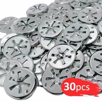 Металлическая зажимная пластина для автомобильного сиденья, крышка шайбы, монтажные зажимы, теплозащитный экран, изоляционная прокладка, фиксирующая пряжка для Audi Ford Skoda VW