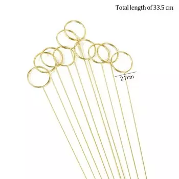 Металлические держатели для карточек CYZQ, набор из 10 штук