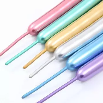 Металлические хромированные латексные шары Partigos