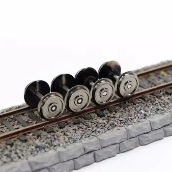Металлические колеса Evemodel HP0187 для моделей поездов HO Scale 1:87