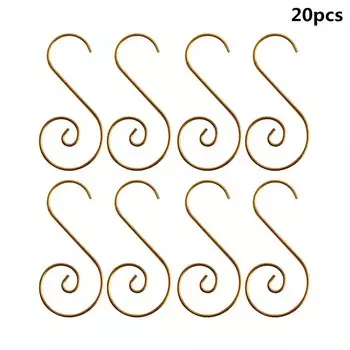 Металлические крючки для ёлки KANNERT, 20 шт.