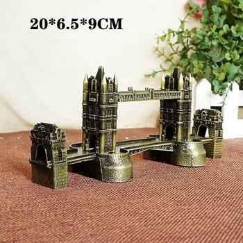 Металлические миниатюры зданий lyybx