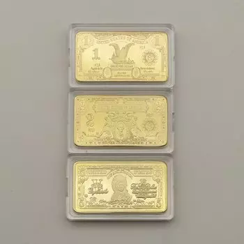 Металлические монеты olevo 1/2/5 доллар США 1899 года