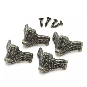 Металлические ножки для шкатулок OOTDTY (4 штуки)