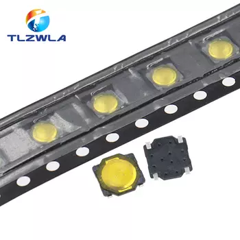 Металлический купол 3,7*3,7*0,35 мм, тонкая пленка, сенсорный переключатель, 4 фута, патч, микрокнопочный переключатель, x мм, 20 шт.