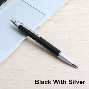 Металлические шариковые ручки Genkky черный/синий