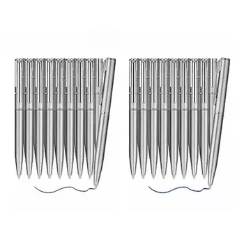 Металлические шариковые ручки OOTDTY, 10 шт.