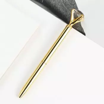 Металлические шариковые ручки с бриллиантами umfinger