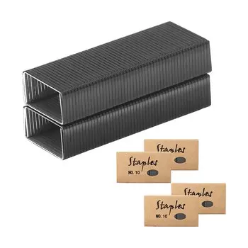 Металлические скобы черные No.10 4000 шт