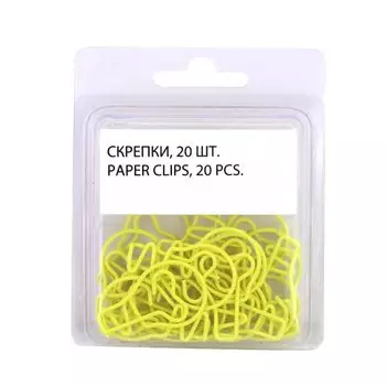 Металлические скрепки в форме лампочки ALLTU