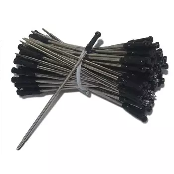 Металлические стержни для шариковых ручек AliWuzn 50 шт., 0,7 мм, синий и черный