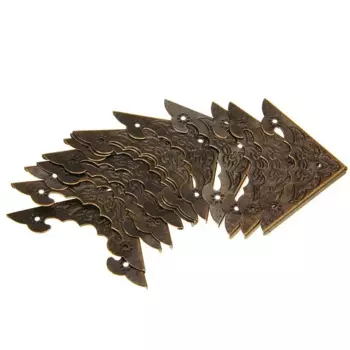 Металлические угловые протекторы для мебели 20 шт.