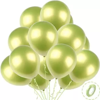 Металлические шары MANLENI 20 шт., 12 дюймов, синие, розовые, золотые