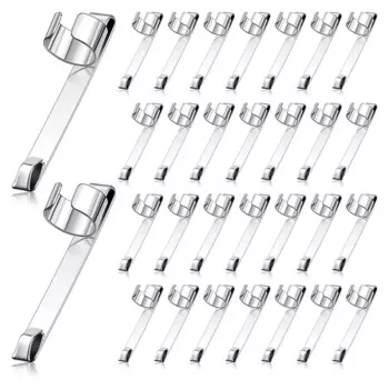 Металлические зажимы для карандашей, выдвижные зажимы для карманов для карандашей, зажим для карандашей, металлические подвесные портативные зажимы для карандашей, 60 шт.