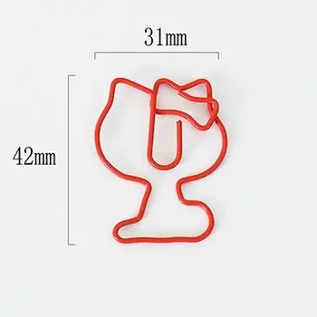 Металлические зажимы-пачки с кошками ALLTU 10 шт.