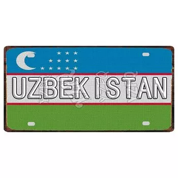 Металлические знаки YZFQ Zurich 30x15 см