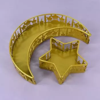 Металлические звезды и луны для стола ZQCXLD