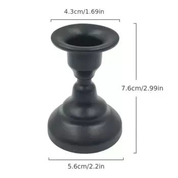 Металлический 2-сторонний подсвечник ZINBOOM