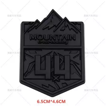 Металлический 3d-значок 4x4 дюйма для езды по городу, автомобильная Эмблема для решетки радиатора 4WD, автомобильные наклейки для Jeep Wrangler, Toyota Highlander, Стайлинг автомобиля