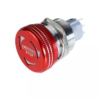 Металлический аварийный выключатель VaneAims 16/19/22 мм 5A 220V